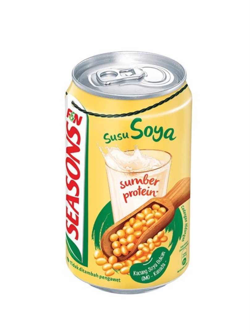 SEASONS SOYA CAN 24'S*300ML