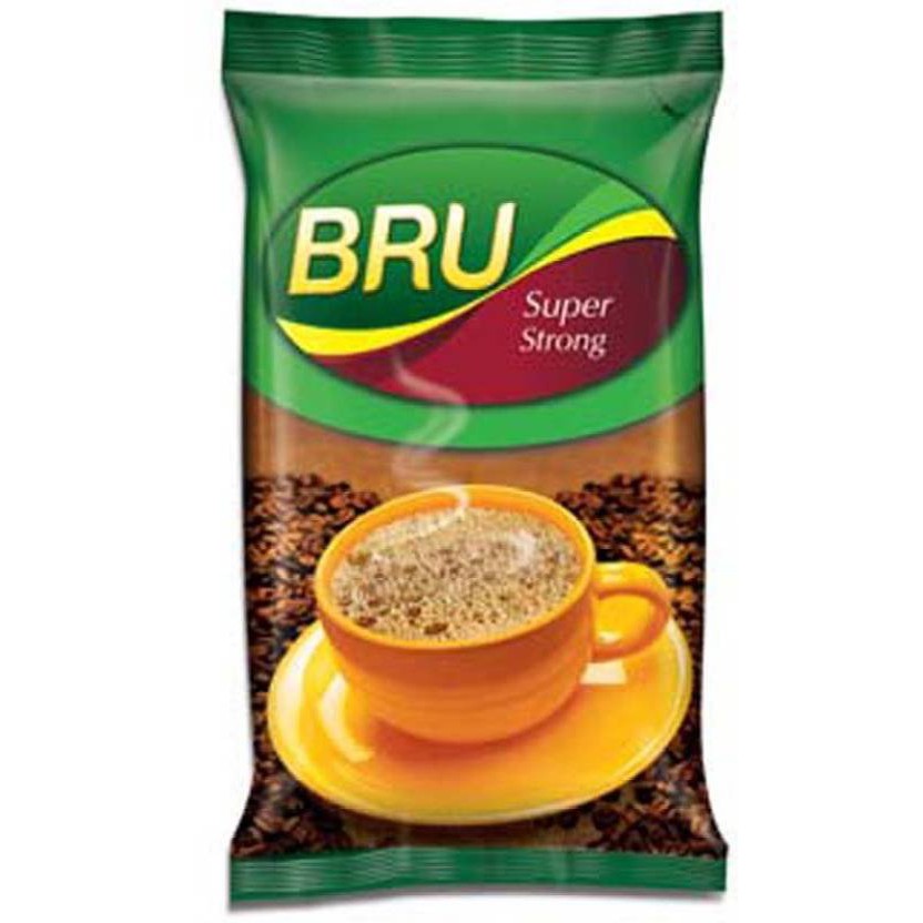 BRU COFFEE SUPER STRONG REFILL 500GM