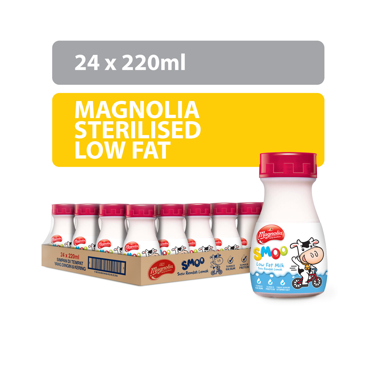 SUSU MAGNOLIA 24'S*220ML