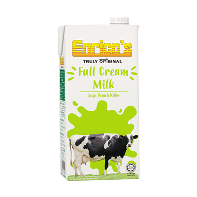 ENRICO'S FULL CREAM MILK 12'S*1L