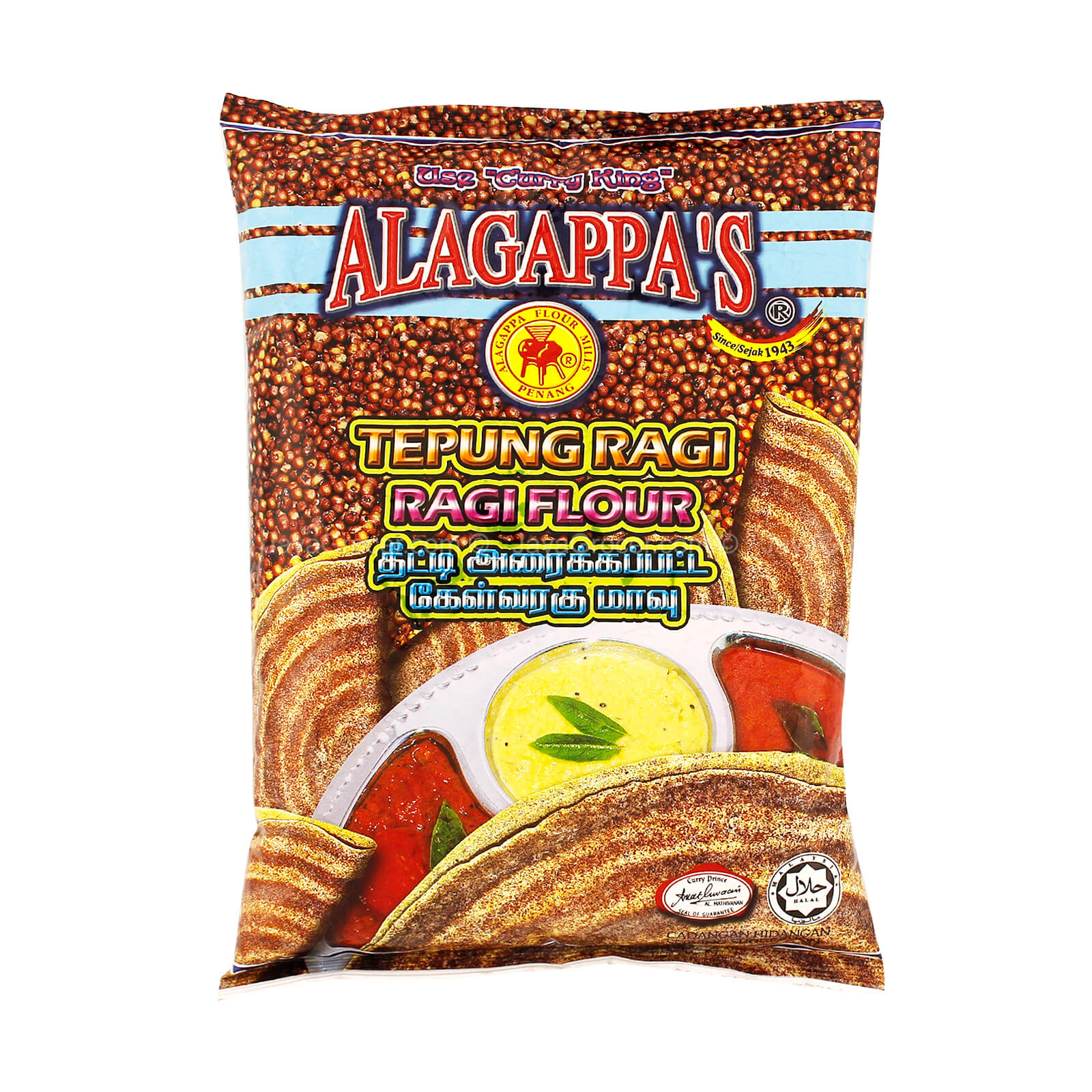 ALAGAPPAS RAGI FLOUR 10'S*500GM