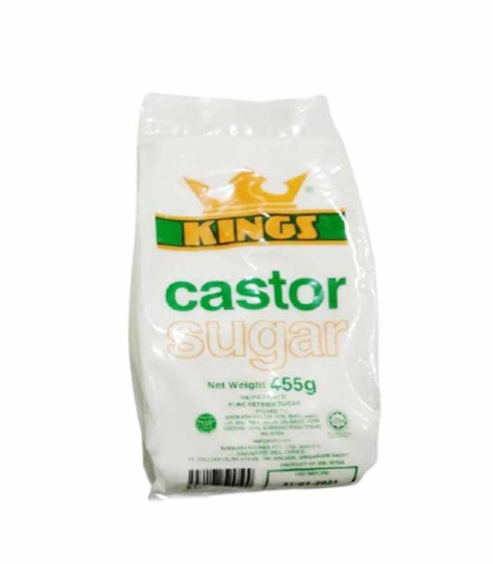 KINGS CASTOR SUGAR 48'S*455GM