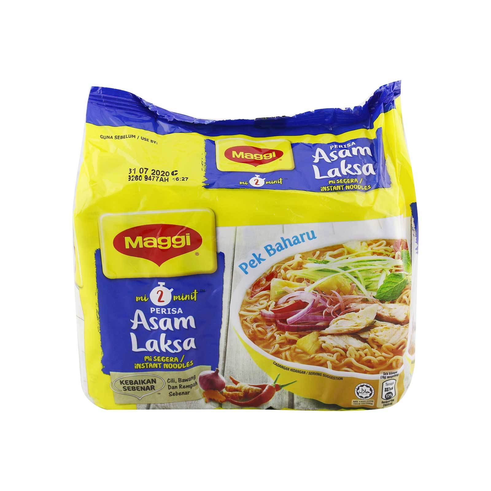 MAGGI ASAM LAKSA 12*5'S*79GM
