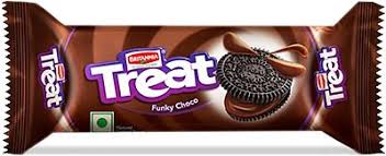 BRITANNIA CREAM TREAT FUNKY CHOCO 100GM
