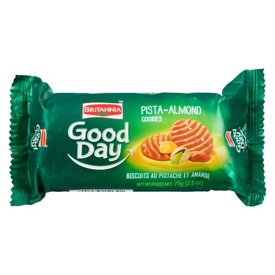 BRITANNIA GOOD DAY PISTACHIO & ALMOND 75GM