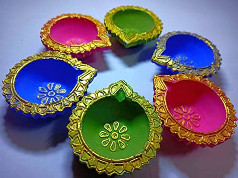 AGAL COLOUR VILAKKU WITH WAX 4'S (MIX)